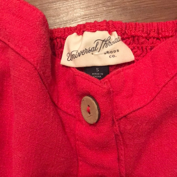 Universal Thread Button Down Spaghetti strap dress - Picture 3 of 5